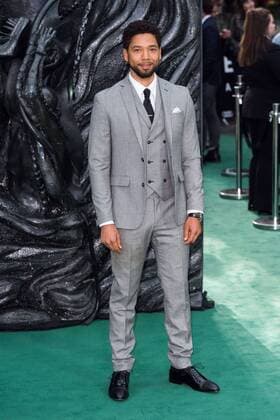 May 4, 2017 - London, London, UK - Jussie Smollett attends the world film premiere of Alien: Covenant World Premiere in London London UK  - ZUMAt138 20170504_zap_t138_040 Copyright: xRayxTangx