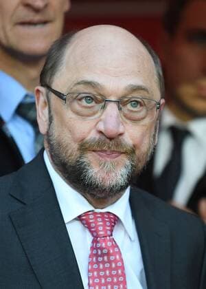 Fussball, 1.BL Saison 2016 2017, Spieltag 32, 1.FC Köln vs SV Werder Bremen, 05.05.2017, Rheinenergiestadion Köln, Martin Schulz, SPD Politiker, ,