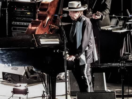 May 5, 2017 - Nottingham, United Kingdom - Bob Dylan in concert at the Motorpoint Arena in Nottingham, United Kingdom on May 5th 2017 United Kingdom  - ZUMAr152 20170505_zaa_r152_014 Copyright: xZz1x xRmvx