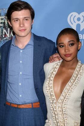 May 6, 2017 - Los Angeles, CA, USA - LOS ANGELES - MAY 6: Nick Robinson, Amandla Stenberg at the Everything, Everything Premiere on the TCL Chinese 6 Theater on May 6, 2017 in Los Angeles, CA Los Angeles USA - ZUMAb170 20170506_zap_b170_075 Copyright: xKayxBlakex