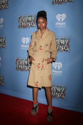 May 6, 2017 - Los Angeles, CA, USA - LOS ANGELES - MAY 6: Riele Downs at the Everything, Everything Premiere on the TCL Chinese 6 Theater on May 6, 2017 in Los Angeles, CA Los Angeles USA - ZUMAb170 20170506_zap_b170_082 Copyright: xKayxBlakex