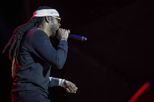 2 Chainz performs at the 2017 Beale Street Music Festival at Tom Lee Park on May 5, 2017 in Memphis, Tennessee. USA - 2017 - Beale Street Music Festival - Day 2  Copyright: xJamiexGilliamx