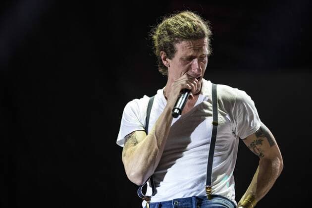Singer David Shaw of The Revivalists perform at the 2017 Beale Street Music Festival at Tom Lee Park on May 6, 2017 in Memphis, Tennessee. USA - 2017 - Beale Street Music Festival - Day 2  Copyright: xJamiexGilliamx