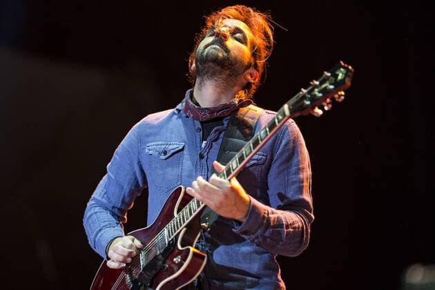 Zack Feinberg of The Revivalists perform at the 2017 Beale Street Music Festival at Tom Lee Park on May 6, 2017 in Memphis, Tennessee. TUSA - 2017 - Beale Street Music Festival - Day 2 - The Revivalists  Copyright: xJamiexGilliamx