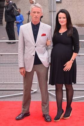 May 8, 2017 - London, London, UK - London, UK. PAUL WELLER and pregnant wife HANNAH ANDREWS attend the UK film premiere of Jawbone. The film is a brutal, poignant and authentic movie inspired by the world of amateur boxing. London UK  - ZUMAl94_ 20170508_zaf_l94_133 Copyright: xRayxTangx