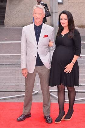 May 8, 2017 - London, London, UK - London, UK. PAUL WELLER and pregnant wife HANNAH ANDREWS attend the UK film premiere of Jawbone. The film is a brutal, poignant and authentic movie inspired by the world of amateur boxing. London UK  - ZUMAl94_ 20170508_zaf_l94_135 Copyright: xRayxTangx