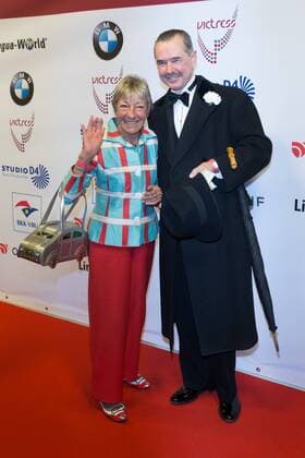 Heidi Hetzer und Henry de Winter - Victress Awards Gala 2017 in Berlin am 08.05.2017. Victress Awards Gala 2017