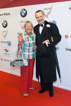Heidi Hetzer und Henry de Winter - Victress Awards Gala 2017 in Berlin am 08.05.2017. Victress Awards Gala 2017