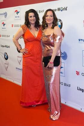 Sonja Fusati und Natalia Woerner - Victress Awards Gala 2017 in Berlin am 08.05.2017. Victress Awards Gala 2017