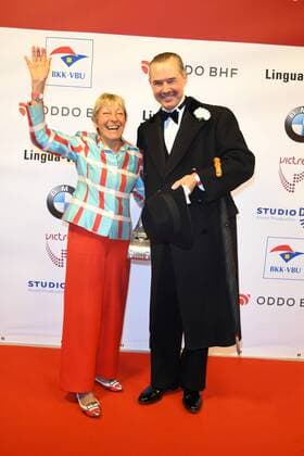 Heidi Hetzer, Henry de Winter bei der 12. VICTRESS Gala anlaesslich der Verleihung des Victress Award, mit Natalia Woerner, Victress of The Year Award 2017 in Berlin am 08.05.2017