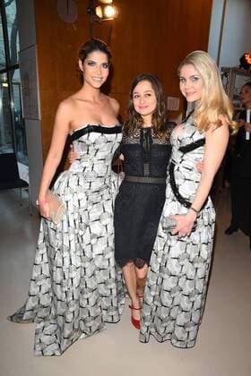 Micaela Schaefer, Sarah Alles, Yvonne Woelke bei der 12. VICTRESS Gala anlaesslich der Verleihung des Victress Award, mit Natalia Woerner, Victress of The Year Award 2017 in Berlin am 08.05.2017
