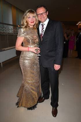 Designerin Nanna Kuckuck mit ihrem Mann Dirk Ullmann bei der 12. VICTRESS Gala anlaesslich der Verleihung des Victress Award, mit Natalia Woerner, Victress of The Year Award 2017 in Berlin am 08.05.2017