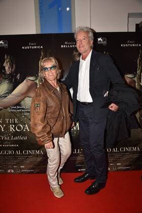 Rome, Cinema Barberini Preview of Film On The Milky Road, In the picture: Cinzia Th Torrini with Ralph Palka  Copyright: xVincenzoxLandix xIPAx xVincenzoxLandix