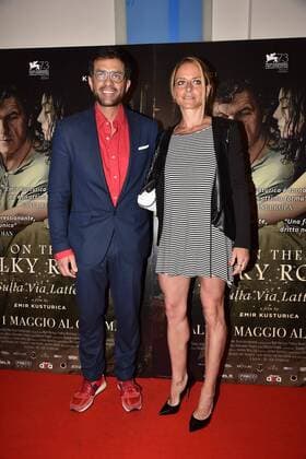 Rome, Cinema Barberini Preview of Film On The Milky Road, In the photo: Simone Montedoro Lara Carnevale  Copyright: xVincenzoxLandix xIPAx xVincenzoxLandix