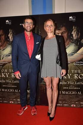 Rome, Cinema Barberini Preview of Film On The Milky Road, In the photo: Simone Montedoro Lara Carnevale  Copyright: xVincenzoxLandix xIPAx xVincenzoxLandix