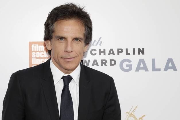 Ben Stiller arrives at the 44th Chaplin Award Gala honoring Robert De Niro at David H. Koch Theater at Lincoln Center on May 8, 2017 in New York City.  NYP20170508125 JOHNxANGELILLO