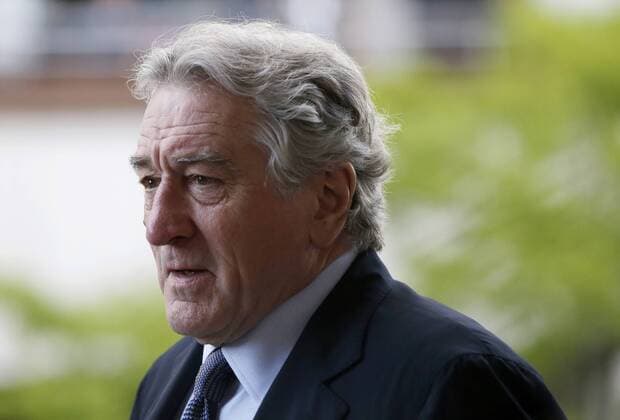 Robert De Niro arrives at the 44th Chaplin Award Gala honoring Robert De Niro at David H. Koch Theater at Lincoln Center on May 8, 2017 in New York City.  NYP20170508120 JOHNxANGELILLO