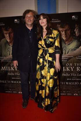 Rome, Cinema Barberini Preview of Film On The Milky Road, In the photo: Emir Kusturica Monica Bellucci  Copyright: xVincenzoxLandix xIPAx xVincenzoxLandix