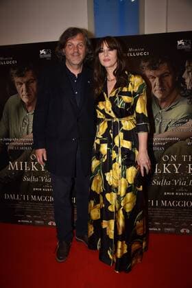 Rome, Cinema Barberini Preview of Film On The Milky Road, In the photo: Emir Kusturica Monica Bellucci  Copyright: xVincenzoxLandix xIPAx xVincenzoxLandix