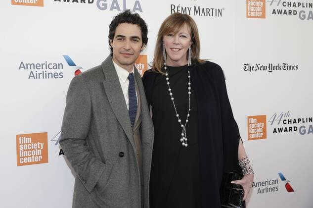 Zac Posen and TriBeCa Film Institute co-founder Jane Rosenthal arrive on the red carpet at the 44th Chaplin Award Gala honoring Robert De Niro at David H. Koch Theater at Lincoln Center on May 8, 2017 in New York City.  NYP20170508113 JOHNxANGELILLO