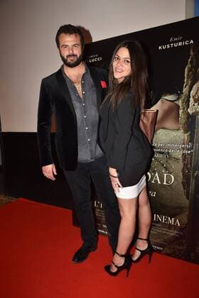 Rome, Cinema Barberini Preview of Film On The Milky Road, In the photo: Edoardo De Angelis Pina Turco  Copyright: xVincenzoxLandix xIPAx xVincenzoxLandix