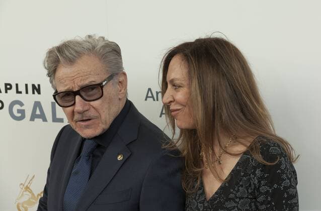 USA: 44th Chaplin Awards Gala Harvey Keitel, Daphna Kastner attend the 44th Chaplin Award Gala at David H. Koch Theater at Lincoln Center  LevxRadin