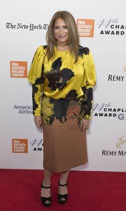 USA: 44th Chaplin Awards Gala Ann Tenenbaum attends the 44th Chaplin Award Gala at David H. Koch Theater at Lincoln Center  LevxRadin