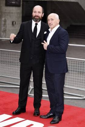 Johnny Harris und Barry McGuigan bei der Premiere des Kinofilms Jawbone im BFI Southbank. London, 08.05.2017 Johnny Harris, Barry McGuigan  Foto:xS.xVasx xFuturexImage