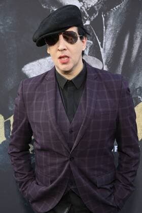 Marilyn Manson bei der King Arthur: Legend of the Sword Film Premiere am 8.05.2017 in Los Angeles King Arthur: Legend of the Sword Filmpremiere in Los Angeles, 2017 