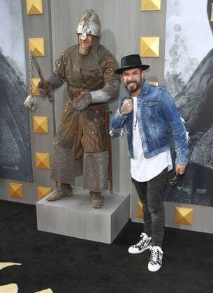 King Arthur: Legend Of The Sword Premiere held at TCL Chinese Theatre in Hollywood, California on 5 8 17 A.J. McLean (Backstreet Boys) United States  515508