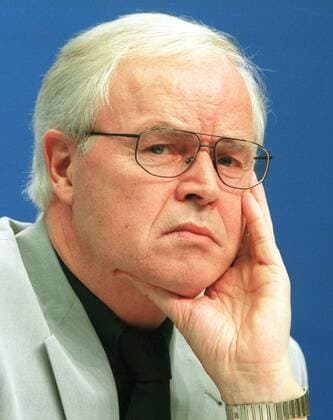 Eckart Werthebach (CDU), Innensenator von Berlin, Berlin, 03.04.2000, Berlin Deutschland Copyright: xThomasxKoehlerx