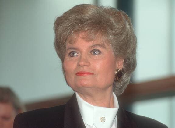 Hannelore Kohl 1994, Bonn Deutschland Copyright: xThomasxImox