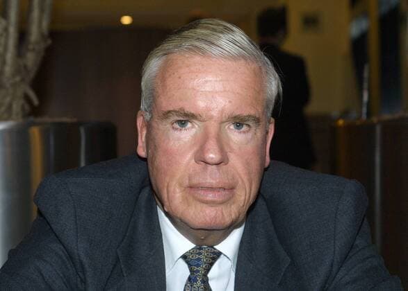 Klaus-Michael Kuehne, Praesident der Kuehne - Stiftung. Berlin, 06.12.2001, Berlin Deutschland Copyright: xThomasxKoehlerx