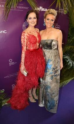 Österreichischer Parfumpreis - Duftstars 2017 Wien, Aula, 09. 05. 2017 Eva POLESCHINSKI, Alexandra MEISSNITZER