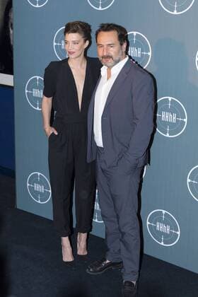 Celine Sallette - Gilles Lellouche CELEBRITES : Avant Premiere du film HHhH - Paris - 09 05 2017 StephenCaillet Panoramic 