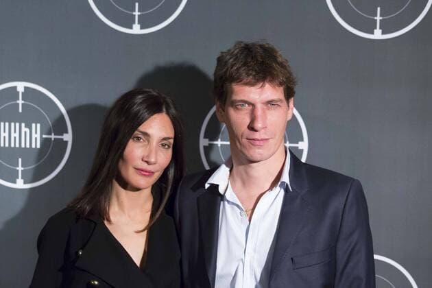 Audrey Diwan - Cedric Jimenez CELEBRITES : Avant Premiere du film HHhH - Paris - 09 05 2017 StephenCaillet Panoramic 