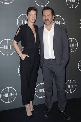 Premiere of HHHH held at UGC Cinema Normandie in Paris. Photo: Laurent Guerin E Press Photo Gilles Lellouche;Celine Sallette Paris France  515648