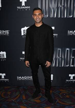 May 9, 2017 - Los Angeles, CA, United States - 09 May 2017 - Los Angeles, California - Gabriel Chavarria. Premiere Of BH Tilt s Lowriders Held at Regal LA LIVE Stadium. Photo Credit: Faye Sadou AdMedia Los Angeles United States - ZUMAa123 20170509_zaa_a123_043 Copyright: xFayexSadou Admediax