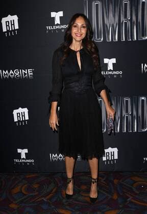 May 9, 2017 - Los Angeles, CA, United States - 09 May 2017 - Los Angeles, California - Claudia Gonzales. Premiere Of BH Tilt s Lowriders Held at Regal LA LIVE Stadium. Photo Credit: Faye Sadou AdMedia Los Angeles United States - ZUMAa123 20170509_zaa_a123_048 Copyright: xFayexSadou Admediax