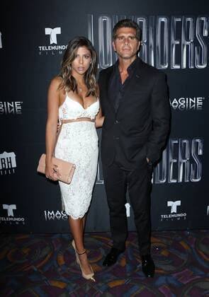 May 9, 2017 - Los Angeles, CA, United States - 09 May 2017 - Los Angeles, California - Christian Meier, Alanna Garcia. Premiere Of BH Tilt s Lowriders Held at Regal LA LIVE Stadium. Photo Credit: Faye Sadou AdMedia Los Angeles United States - ZUMAa123 20170509_zaa_a123_083 Copyright: xFayexSadou Admediax