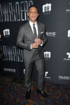 May 9, 2017 - Los Angeles, CA, United States - 09 May 2017 - Los Angeles, California - Theo Rossi. Premiere Of BH Tilt s Lowriders Held at Regal LA LIVE Stadium. Photo Credit: Faye Sadou AdMedia Los Angeles United States - ZUMAa123 20170509_zaa_a123_093 Copyright: xFayexSadou Admediax