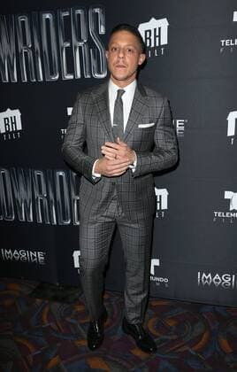 May 9, 2017 - Los Angeles, CA, United States - 09 May 2017 - Los Angeles, California - Theo Rossi. Premiere Of BH Tilt s Lowriders Held at Regal LA LIVE Stadium. Photo Credit: Faye Sadou AdMedia Los Angeles United States - ZUMAa123 20170509_zaa_a123_110 Copyright: xFayexSadou Admediax