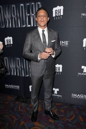 May 9, 2017 - Los Angeles, CA, United States - 09 May 2017 - Los Angeles, California - Theo Rossi. Premiere Of BH Tilt s Lowriders Held at Regal LA LIVE Stadium. Photo Credit: Faye Sadou AdMedia Los Angeles United States - ZUMAa123 20170509_zaa_a123_116 Copyright: xFayexSadou Admediax