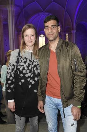 Stephanie Stremler mit Begleitung bei der Premiere der Fernsehserie Culpa - Niemand ist ohne Schuld in der Zionskirche. Berlin, 09.05.2017 Foto:xF.xKernx xFuturexImage