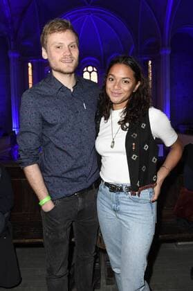 Anton Spieker und Taneshia Abt bei der Premiere der Fernsehserie Culpa - Niemand ist ohne Schuld in der Zionskirche. Berlin, 09.05.2017 Foto:xF.xKernx xFuturexImage