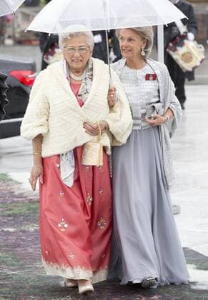 10-05-2017 Norway Guests arrive fort he banquet at the Opera House to celebrate the 80th birthdays of King Harald V and Queen Sonja at Akershus Castle. Astrid (c) PPE Nieboer OSLO NORWAY  Copyright: xPPE NIEBOERx