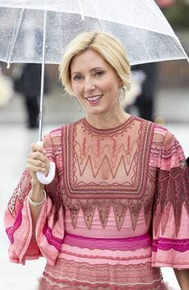 10-05-2017 Norway Guests arrive fort he banquet at the Opera House to celebrate the 80th birthdays of King Harald V and Queen Sonja at Akershus Castle. Princess Tatiana (c) PPE Nieboer OSLO NORWAY  Copyright: xPPE NIEBOERx