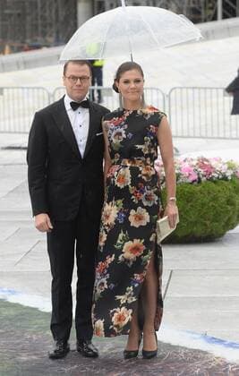 Swedish Princess Victoria and Prince Daniel attend a gala banquet to celebrate King Harald V and Queen Sonja s 80th birthdays at the Opera House in Oslo on May 5, 2017.  LON20170510157 RUNExHELLESTAD