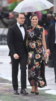 Swedish Princess Victoria and Prince Daniel attend a gala banquet to celebrate King Harald V and Queen Sonja s 80th birthdays at the Opera House in Oslo on May 5, 2017.  LON20170510158 RUNExHELLESTAD