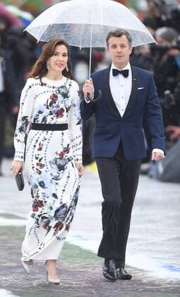 Danish Prince frederik and Princess Mary attend a gala banquet to celebrate King Harald V and Queen Sonja s 80th birthdays at the Opera House in Oslo on May 5, 2017.  LON20170510162 RUNExHELLESTAD